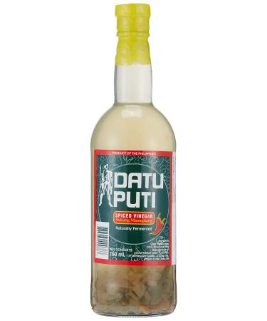 Datu Puti White Vinegar Spiced, Sukang Maasim, 25.36 Fl Oz (100896) Sukang Maasim 25.36 Fl Oz (Pack of 1)