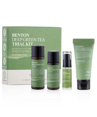 Benton Deep Green Tea Trial Kit 4 Piece Kit