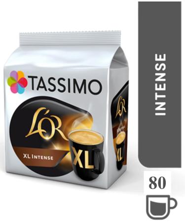  L'OR TASSIMO Gold Pack of 5 XL Intense Coffee Refill Capsules in T-Discs Containers - 80 Drinks - Buy Online on GoSupps.com
