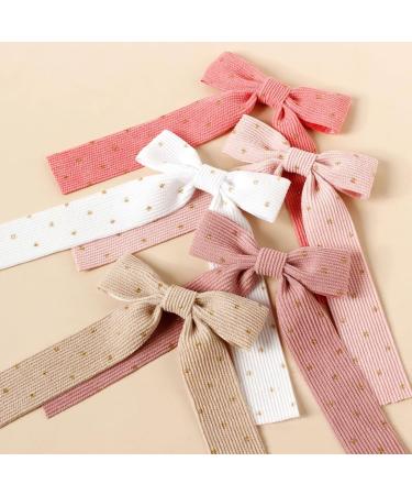 hgnxa Sweet Ballet Corduroy Hair Clip Lazy Hairpin Hair Barrettes Ponytail Holder for Children Girls Hair Styling Tool Purple - Buy Online on GoSupps.com