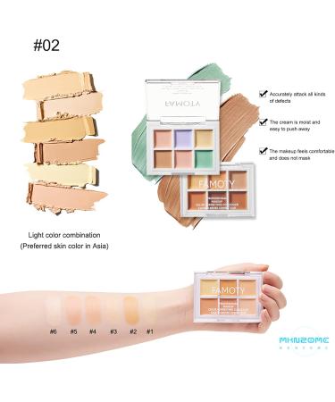Professional Makeup Cream Contour Palette - 12 Color Concealer Set with Makeup Brush - Full Coverage Contouring Face Makeup Gift for Women - Buy Online on GoSupps.com