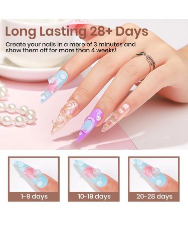 MIZHSE 3D Nail Gel - Clear Sculpting Gel for Nail Art | 15g Molding & 5D Embossed Gel for Stunning Manicures | International Shipping Available - Buy Online on GoSupps.com