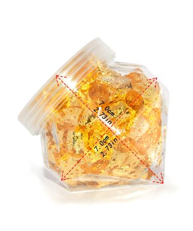 120 Pieces Gold Aluminum Dreadlock Cuffs Beads in Diamond Shaped Bottle - Hair Decorations for Braiding and Dreadlocks - Buy Online on GoSupps.com