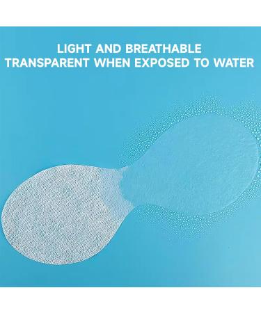 100 Sheets Disposable Eye Mask Paper - Non Woven Eye Care Cotton Pads for Facials & Spa | Makeup Skincare Moisture Retention - Buy Online on GoSupps.com