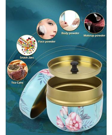 Buy Lionvison Baby Powder Can - Soft Body Powder Box Travel Container for Talc & Loose Powder (Green) - Ideal for Home & Travel - Buy Online on GoSupps.com