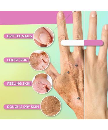 Overnight Hand Mask Intensive Hand Moisturizing and Repairing Gloves Sleeping Spa Silicone Gloves Hand Moisturizer Care Washable Moisture Gloves for Women Men (Skin color) - Buy Online on GoSupps.com