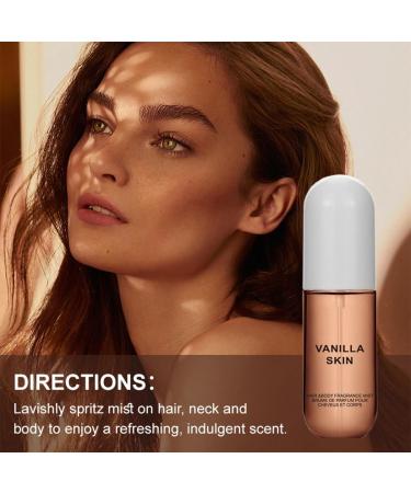 90ml Vanilla Skin Perfume Vanilla Skin Body Mist Vanilla Essential Oil for Skin Eau De Toilette Spray (2pcs) (1PACK) - Buy Online on GoSupps.com