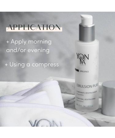 Emulsion Pure for Acne-Prone Skin Yonka 50ml | Purifying Regenerating Day Cream with Anti-Inflammatory Botanical Blend | 98% Natural Origin - Buy Online on GoSupps.com