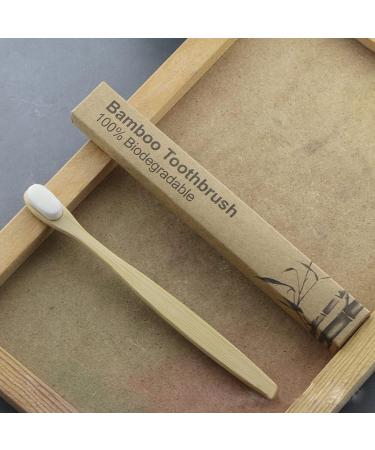 So Nice Bamboo Eco-Friendly Toothbrush (10000 Bristles) - Set of 2 Natural Bamboo Toothbrushes | Plastic-Free & Sustainable - Buy Online on GoSupps.com
