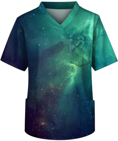 Buy Kasacks Men Care V-neck Pattern Print Short Sleeve Shirt | Lightweight & Comfortable 3XL Green Kasak Hirt - Perfect for Summer Leisure - Buy Online on GoSupps.com