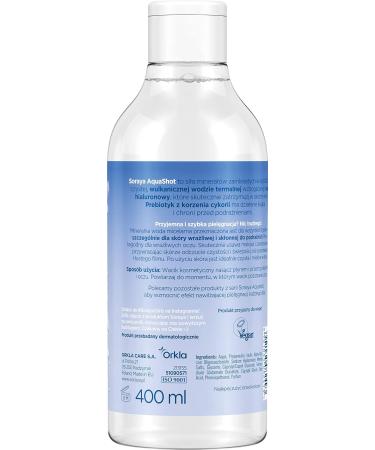 SORAYA AQUASHOT micellar water 400ml - Buy Online on GoSupps.com
