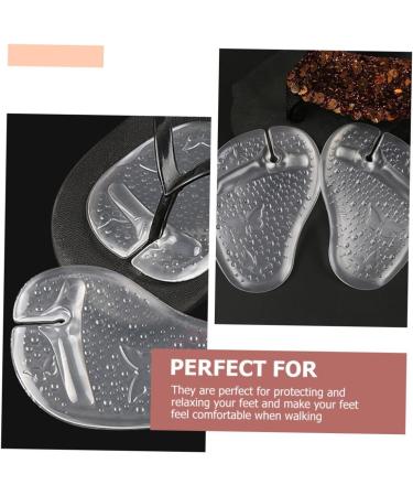 NOLITOY Forefoot Slipper Pad Sandals Gel Pads - 9 Pairs Durable Skin-Friendly Toe Protectors & Heel Grip Insoles for Ultimate Comfort - Buy Online on GoSupps.com