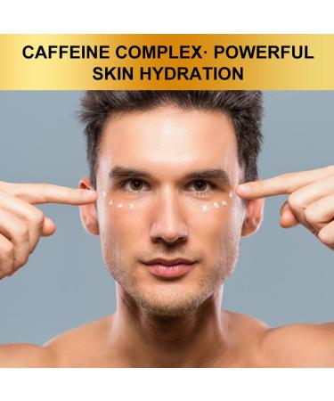 Caffeine Eye Cream for Men - Anti Aging Reduces Dark Circles & Puffiness Tightening Eye Lift (1.7oz - Buy Online on GoSupps.com
