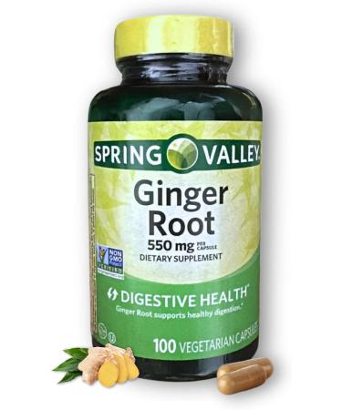 FUSION SHOP STORE Smart choices meaningful life! Ginger Root 550mg- Organic Supplements 100 Capsules (Pack of 1) - Buy Online on GoSupps.com