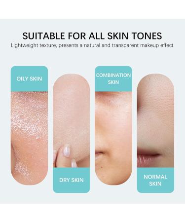  FLLUOUZH Body Coverage Perfector with SPF 30+ 12H Hydrating CC Cream Full Coverage Foundation & Concealer Cream Waterproof Transfer-Resistant Long-Lasting Skin Tint (Light) - Buy Online on GoSupps.com