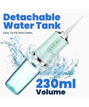 Smile Therapy Water Flosser - Cordless Oral Irrigator with 4 Brush Tips | Remove Plaque & Stains | 300ml Tank | USB Rechargeable - Buy Online on GoSupps.com