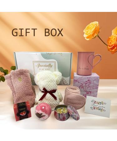 Luxury Spa Gift Baskets for Women | Relaxation & Self-Care Birthday Gifts Get Well Soon Scented Bath Box for Christmas & Valentine's Day - Buy Online on GoSupps.com