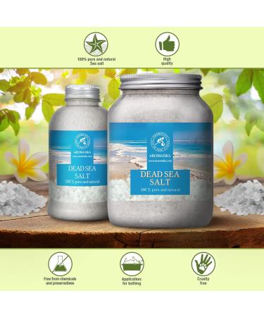 Dead Sea Salt 35 Oz - Natural Bath Salts for Good Sleep, Stress Relief, and Beauty - 1 kg Pack - Buy Online on GoSupps.com