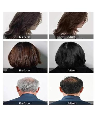 Natural Plant Bubble Hair Dye | Pure Plant Extract for Grey Hair | Black Bubble Dye Shampoo | Plant-Based Hair Color Solutions - Buy Online on GoSupps.com