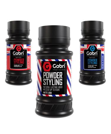 Gabri Matte & Styling Hair Powder Wax - Natural Mattiness & Elegant Red Aesthetic Packaging for Effortless Hair Style - Buy Online on GoSupps.com