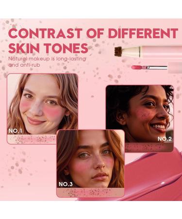 Faux Freckle Stamp Waterproof Brown Freckles Stamp Blush Quick Dry Cosmetics for Women Girls Cosplayers Cheeks Face Party Photo Shoots Costume Summer Travel Dates Vacation 01 - Buy Online on GoSupps.com