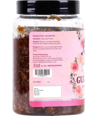 Urban Platter Natural Gulkand (Rose Petal Jam) 1Kg 100% Natural | Sun Dried | Nature's Coolant | Chaitri Roses.  - Buy Online on GoSupps.com