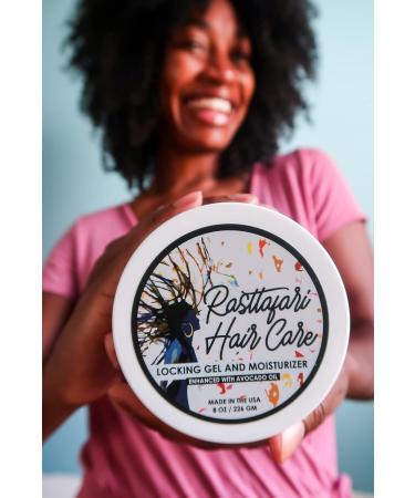 Rastta Locs Locking Gel & Moisturizer w/ Avocado Oil for Dreadlocks - Perfect for Retwist, Braids & Styling | 8.00 oz - Residue-Free & Silicone-Free - Buy Online on GoSupps.com