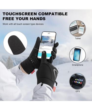 Benirap Winter Bicycle Gloves for Men & Women - Warm Water-Repellent Touchscreen Windproof Running & Climbing Gloves - Buy Online on GoSupps.com