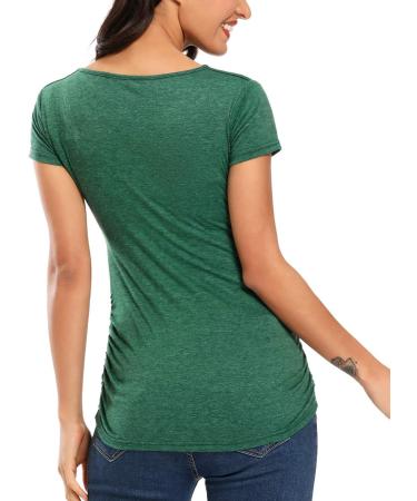 Love2Mi Women Maternity Long Sleeve V-Neck Breastfeeding Top - Cute Maternity Clothes - Hunterbr - Buy Online on GoSupps.com