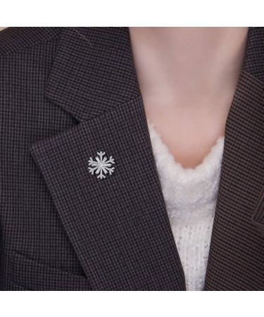 WIPPWER Pin Jewelry Gifts for Women Crystal Jewelry Winter Snowflake Brooch Pin Elegant Crystal Brooch Pins for Women Brooches & Pins - Buy Online on GoSupps.com