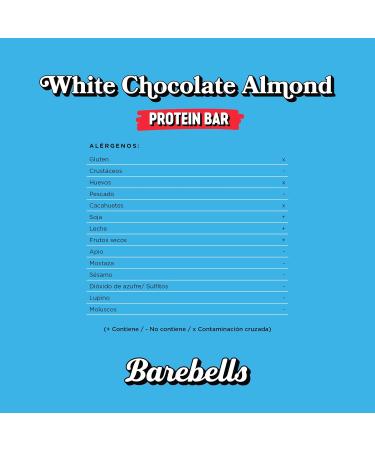  BAREBELLS Almond White Chocolate - Buy Online on GoSupps.com