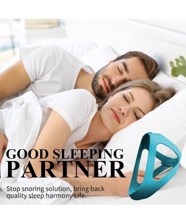 Babyfond Upgrade Anti Snore Chin Strap - Adjustable & Breathable Sleep Aid for Men Women - Stop Snoring CPAP Users - Larger Jaw Support Belt (Blue) - Buy Online on GoSupps.com