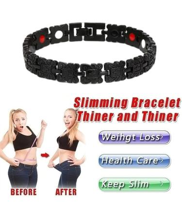 Fulenyi Lymph Magnet Bracelet - Unisex Adjustable Weight Loss & Health Bracelet | Fashionable Magnet Stone Gift for Men & Women - Buy Online on GoSupps.com