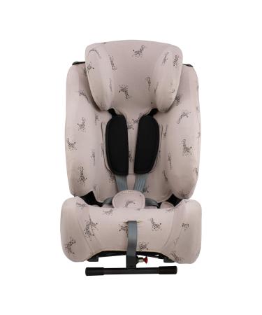 JANABEBE JYOKO KIDS Cover liner for car seat Compatible with Klippan Century and Triofix (Giraffe KLIPPAN CENTURY) Giraffe KLIPPAN CENTURY Y TRIOFIX COMFORT