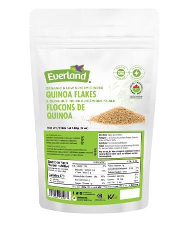 Everland Organic Quinoa Flakes 340gm