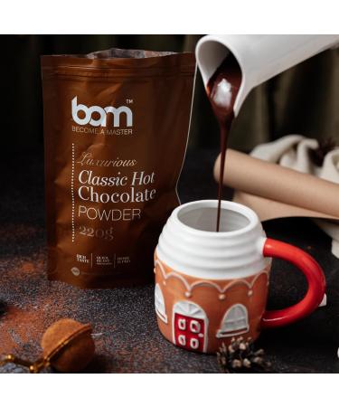 BAM become a master BAM Luxurious Classic hot chocolate mix 220 g 7 portions - Buy Online on GoSupps.com