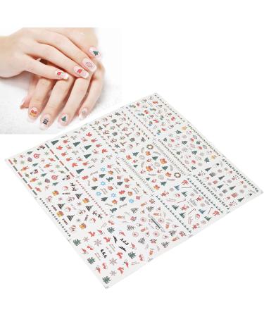 Shanrya Christmas Nail Art Decals Widely Used Nail Art Christmas Sticker for Christmas - Buy Online on GoSupps.com