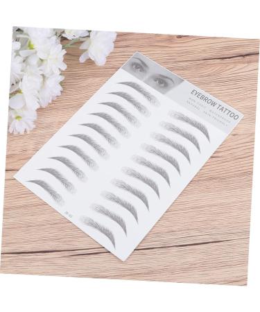 DOITOOL 2pcs Sticker Transfer Hair- Men Imitation Transfers D Hair-like Artificial Grooming Black Women - Buy Online on GoSupps.com