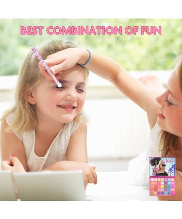 Shop Barbie Townley Girl 35-Well Eyeshadow Palette - Shimmery & Opaque Pigmented Non-Toxic | Perfect for Parties & Sleepovers - Buy Online on GoSupps.com
