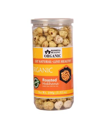 Blessfull Healing Organic Sweet Thai Chili Flavour Makhana Roasted 100 grams Sweet Thai Chili