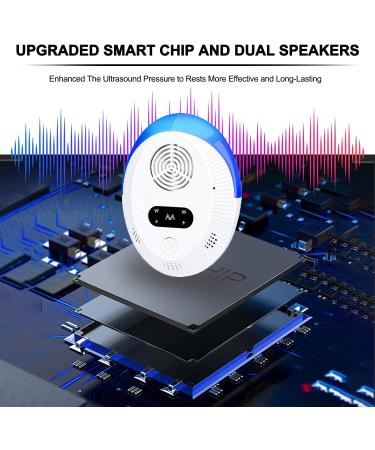 Bectine Ultrasonic Pest Repeller 6 Pack - Indoor Pest Control for Home, Kitchen, Office, Warehouse, Hotel - Buy Online on GoSupps.com