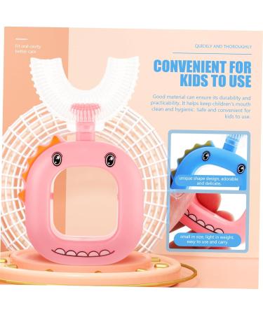 Shop Homsfou U-Shaped Children's Toothbrush - Complete Oral Care Tool for Kids | International Shipping - Buy Online on GoSupps.com