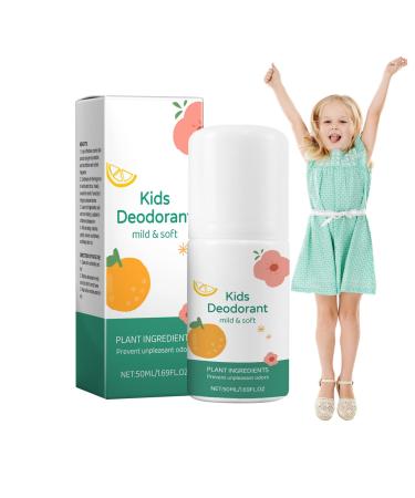 D odorant En Rouleau Enfant | Vanille Et Agrumes Non Gras Soins Aux Aisselles Protection 24h Pour Peaux Sensibles Des B b s Pour Filles Et Gar ons 50ml