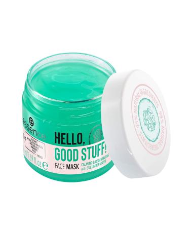Essence Hello Good Stuff! Green Face Mask - Moisturizing & Soothing Gel Vegan Oil-Free 50ml - International Shipping - Buy Online on GoSupps.com