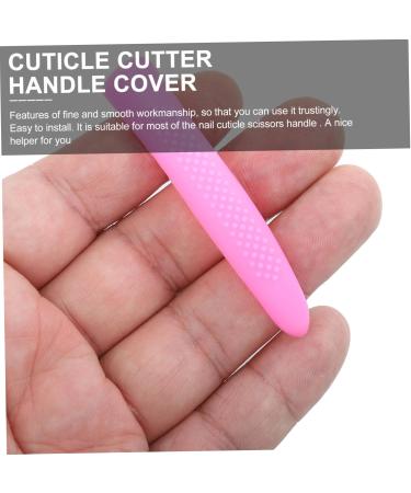 Ipetboom 4 Pairs Cuticle Nipper Handle Sleeve Tip Scissors Safety Cover Embroidery Scissors Sewing Scissors Cover Lopper Siliconescissors Cover Scisors Non-Slip Protection Cap - Buy Online on GoSupps.com