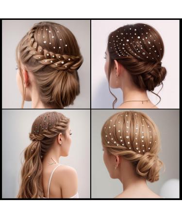 Teenitor Self Adhesive Face Gems - Festival Rhinestones for Makeup, Hair & Body - Stick On Pearls & Rhinestones Stickers - Buy Online on GoSupps.com