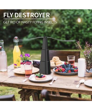 Fly Fans for Tables - Multi-Function Fly Repeller Fan | Multi-Function Fly Spinner for Wasps Bees Nanyaciv - Buy Online on GoSupps.com