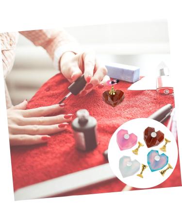 Ipetboom Nail Display Stand 4 Sets Nail Holder Manicure Resin Paint Manicure Racks - Buy Online on GoSupps.com