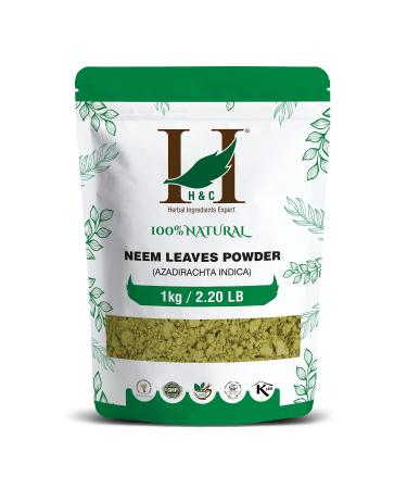 H&C Natural Neem Leaves Powder (1Kg) 1Kg Powder