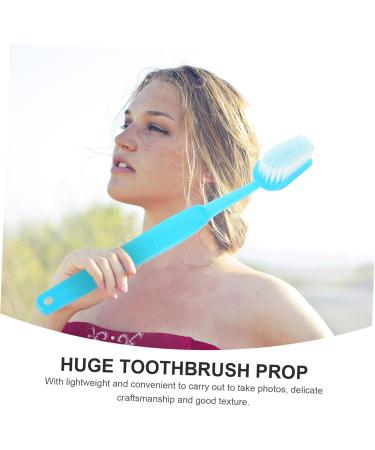 Safigle Giant Sky Blue Toothbrush - Party Decorative Prop for Events | 1 Pack - Buy Online on GoSupps.com